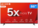 Smart TV 86 "4K LG Ultra HD 86UT8050 with A5 Ger7 AI Processor, Alexa/Chromecast Integrated