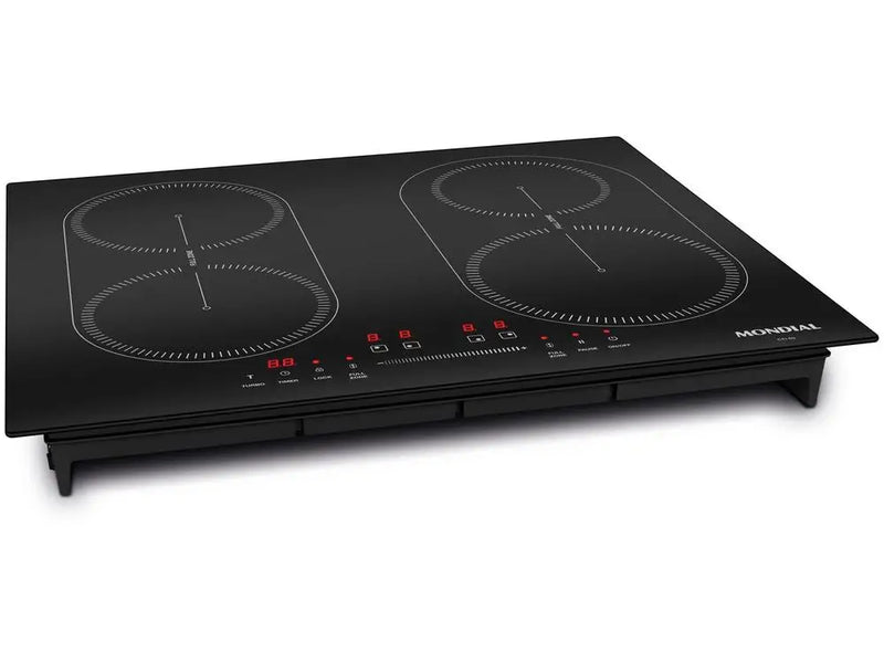 Cooktop de Indução Mondial Touch Black 4 Bocas Auto-Light CTI-03 – 220V
