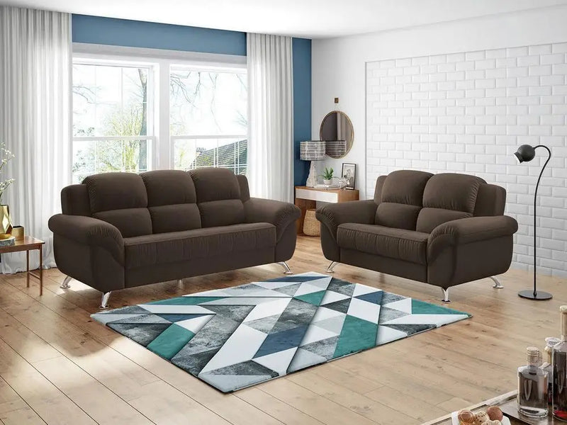 Conjunto de Sofás 2 e 3 Lugares Marseille Linoforte