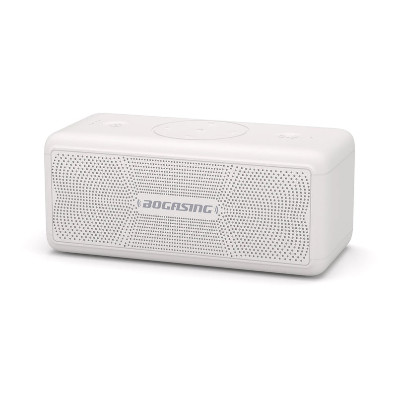 Caixa de Som BOGASING M5 Bluetooth 40W – Bluetooth 5.3, Som Surround 360°, À Prova d’Água IPX7, 30h de Reprodução