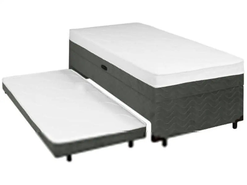 Cama Box Solteiro SMP Conjugada com Cama Auxiliar