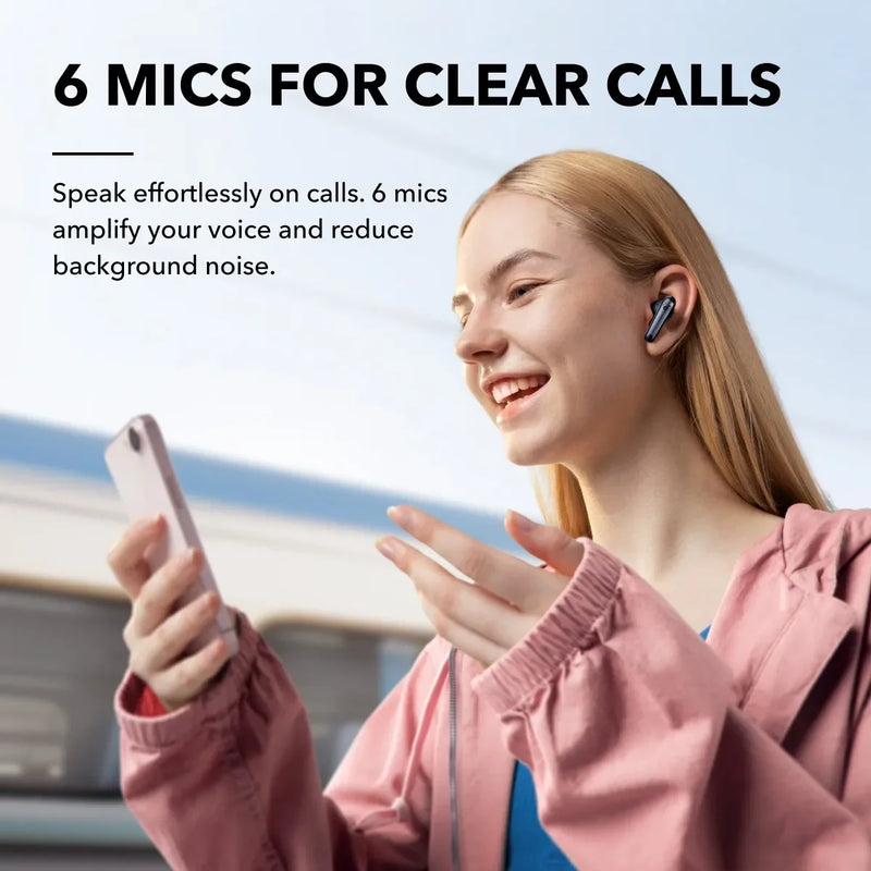 Fones de Ouvido Sem Fio Soundcore by Anker Liberty 4 NC