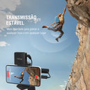 Microfone de Lapela Sem Fio FIFINE M9 – Kit 2 Unidades, Sistema para Vlogs, Compatível com iPhone, Android, Câmera e Notebook