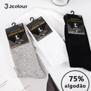 75% Algodão Meias de Algodão Antibacterianas Desodorante Meias até a Panturrilha