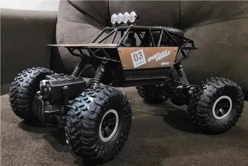 Carrinho Controle Remoto 4x4 – Metal Crawler RC 2.4 Monster Truck  AZMS Store – Envio Rápido para Todo o Brasil