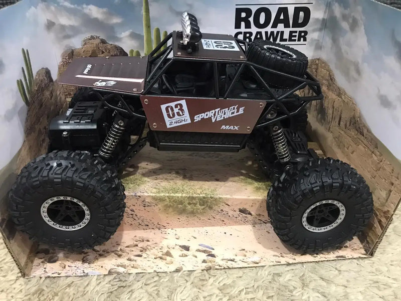 Carrinho Controle Remoto 4x4 – Metal Crawler RC 2.4 Monster Truck  AZMS Store – Envio Rápido para Todo o Brasil